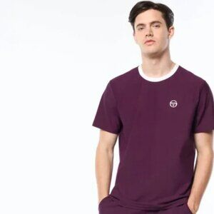 Sergio Tacchini Grata Active T-Shirt- Potent Purple Size Small